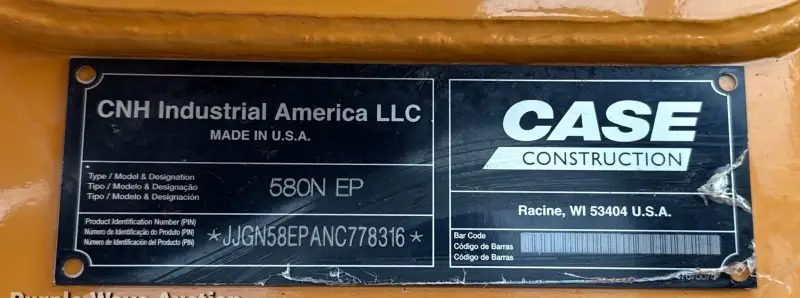 2022 Case 580N EP photo 84