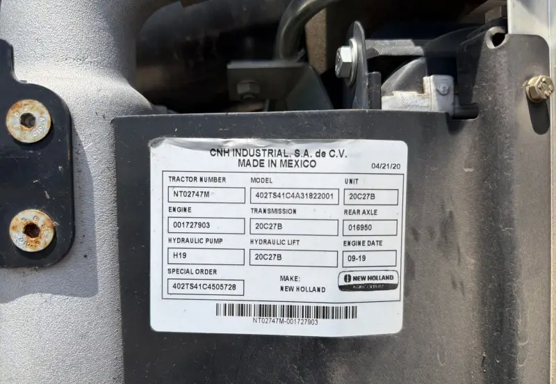 2020 New Holland TS6.110 photo 62