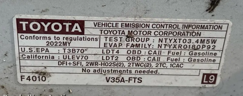 2022 Toyota Tundra SR5 photo 51